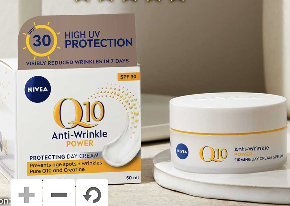 Nivea Q10 Day-use Moisturiser with SPF30 protection