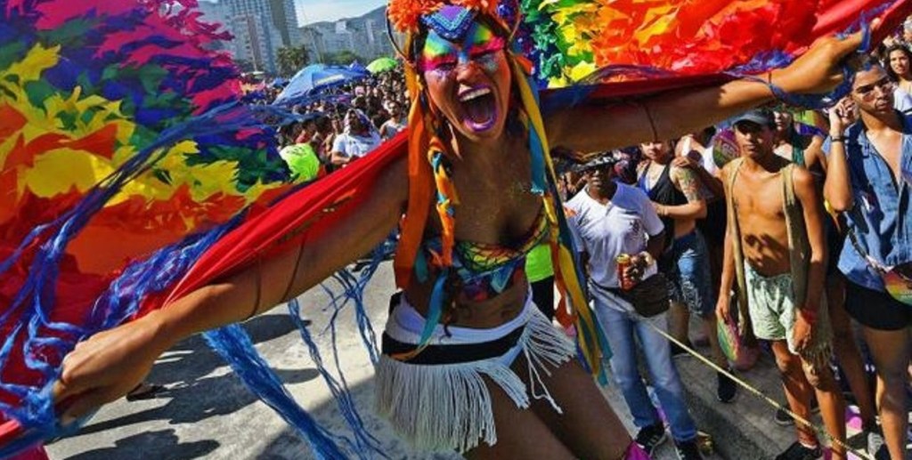 Colourful Rio Pride photograph